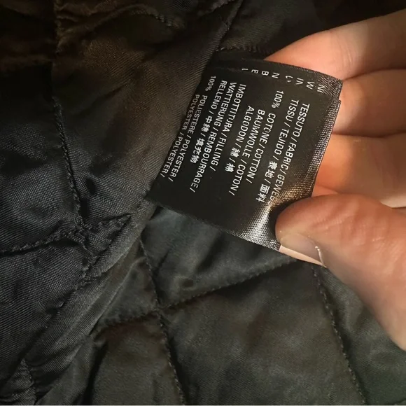 BALENCIAGA slouch shoulder plaid flannel jacket